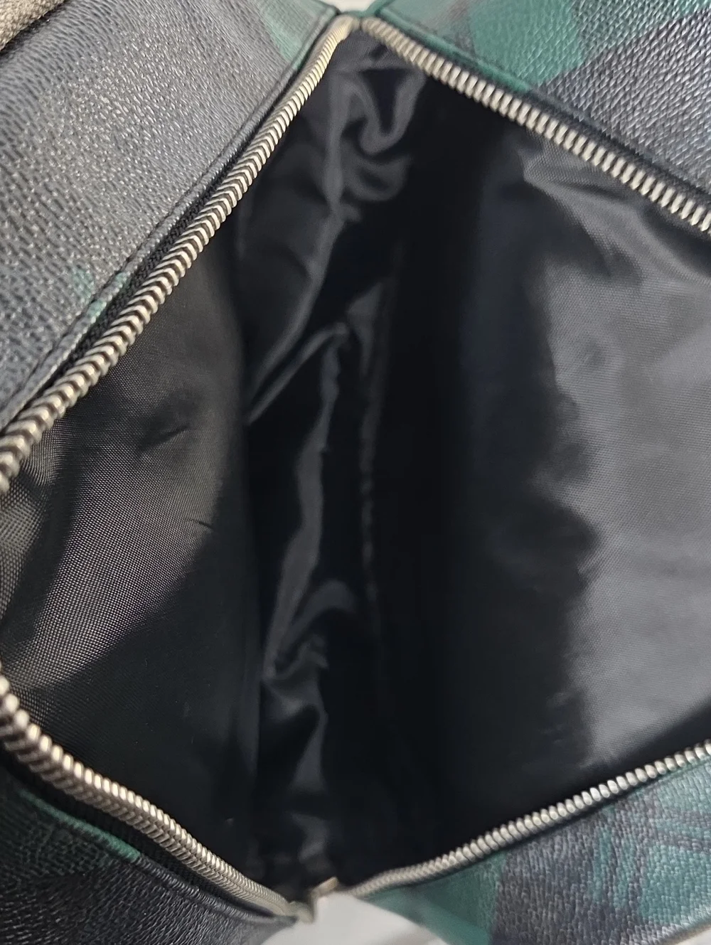 Fred Perry 'Black Watch Tartan' Barrel Duffel Bag with Shoulder Strap